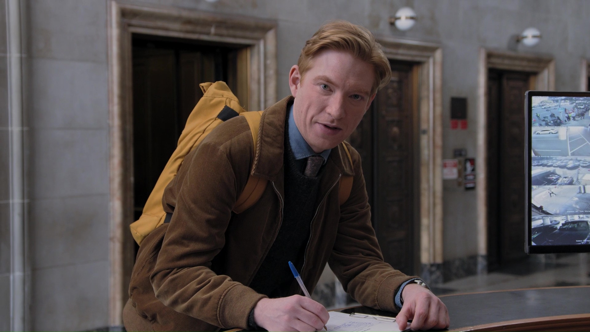 My name is Ned Sampson. I am signing the visitors log, even though I am not a visitor. This is my first day working at the Truth Teller.