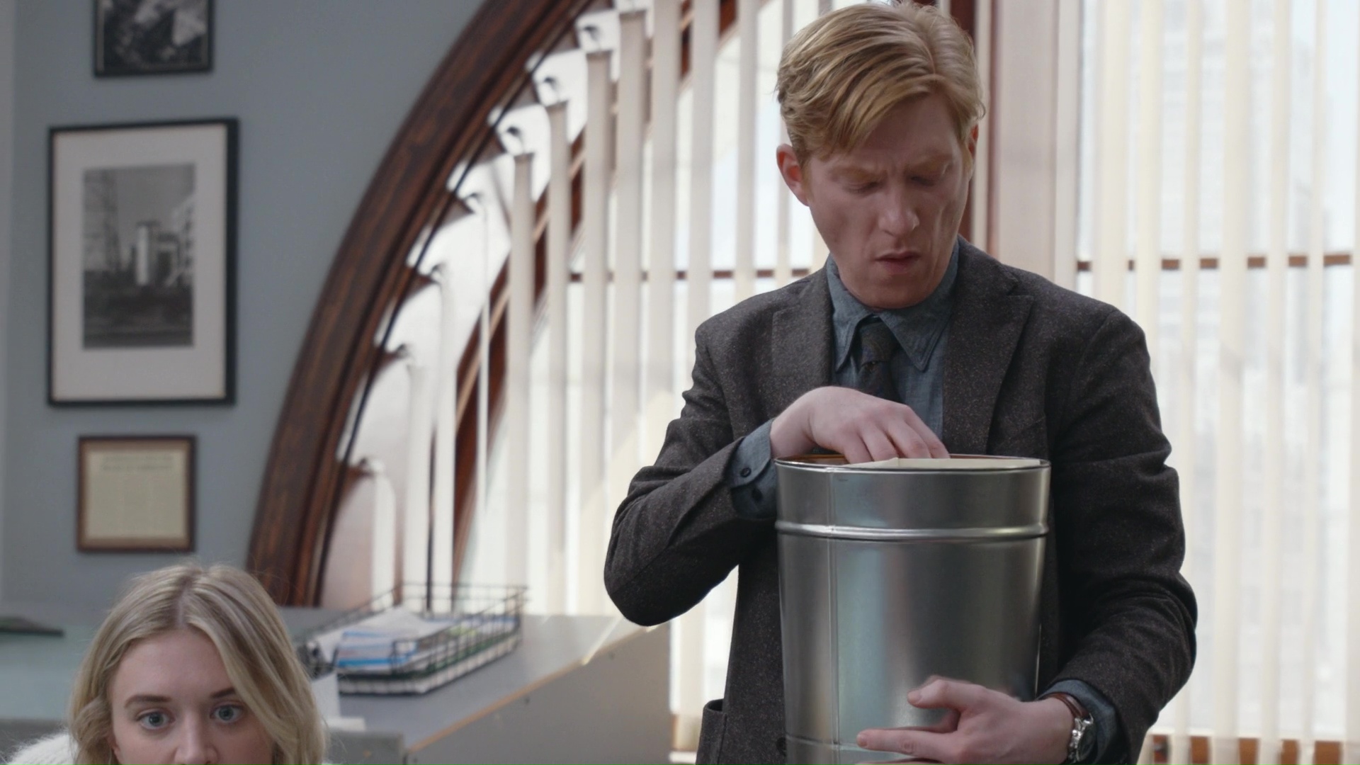 Mare: That popcorn was a gift to Maria, who had my desk before me, from Enrique, who used to work in sales. They have two kids now.