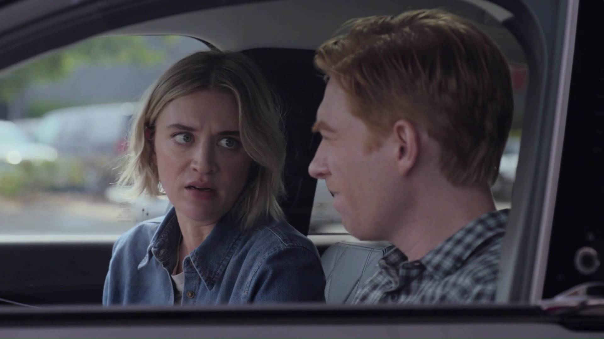 Mare: Okay, so, what kind of couple should we be? Ned: Just a regular couple. Not regular. Uh, hetero... Cis? Mare: No, just I mean, are we bougie, you know? Or are we cheap? Are we too online? Are we not online, you know? Do we have kids? Do you want kids and I don