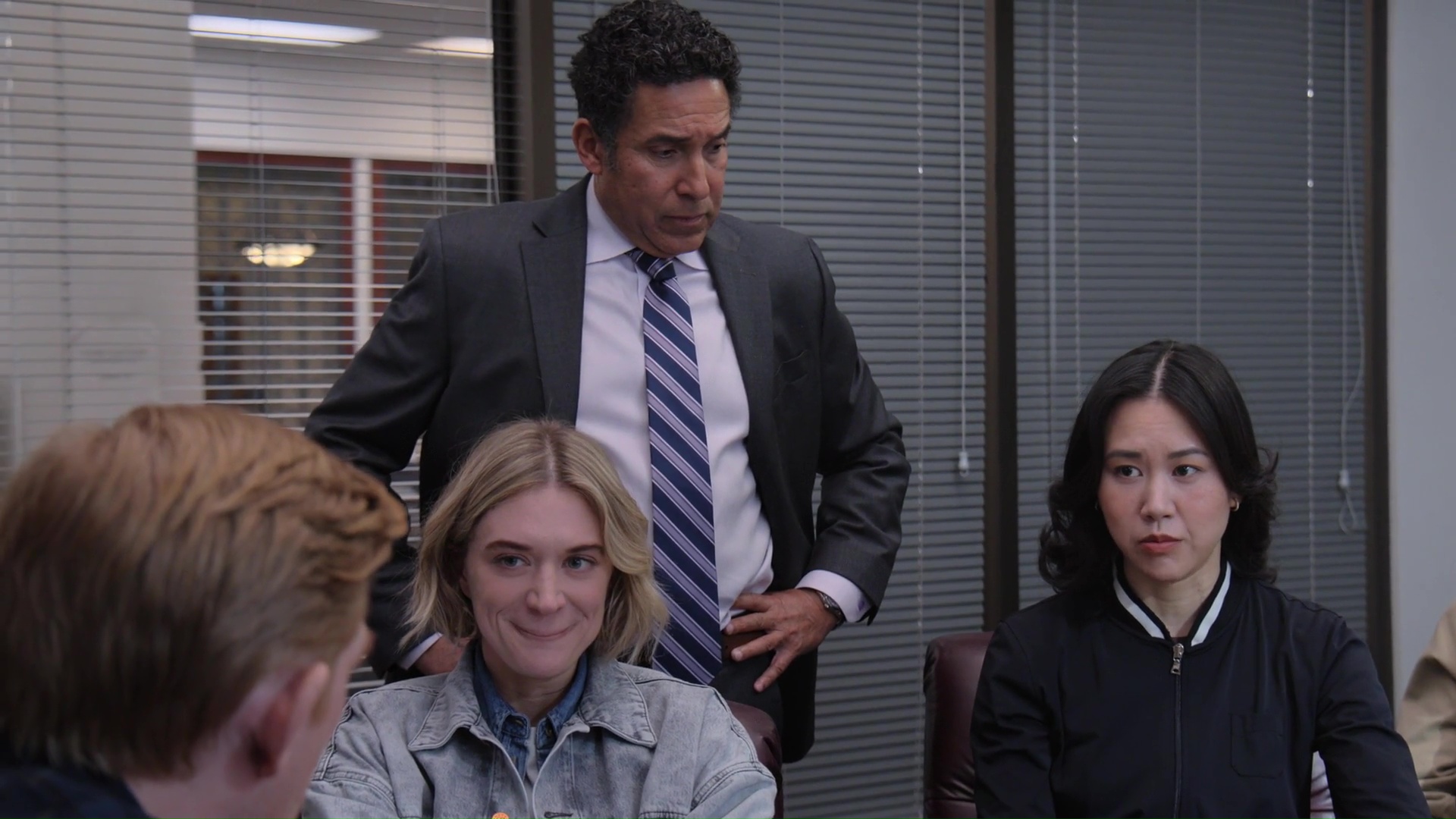 Nicole: Uh... I think I left my bagel in the bathroom.