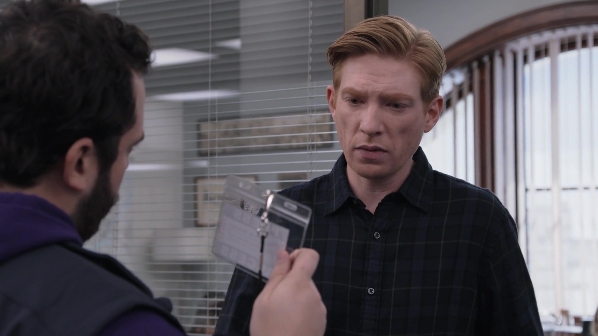 Travis: Guess you want my press badge back. Ned: Oh, that