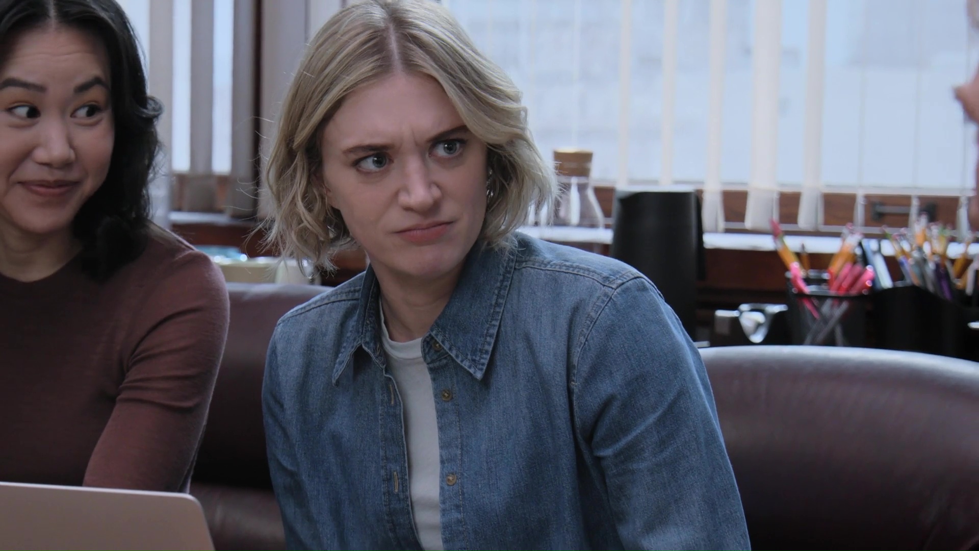 Ned: I like it. I like being ribbed. You look like Macaulay Culkin now.