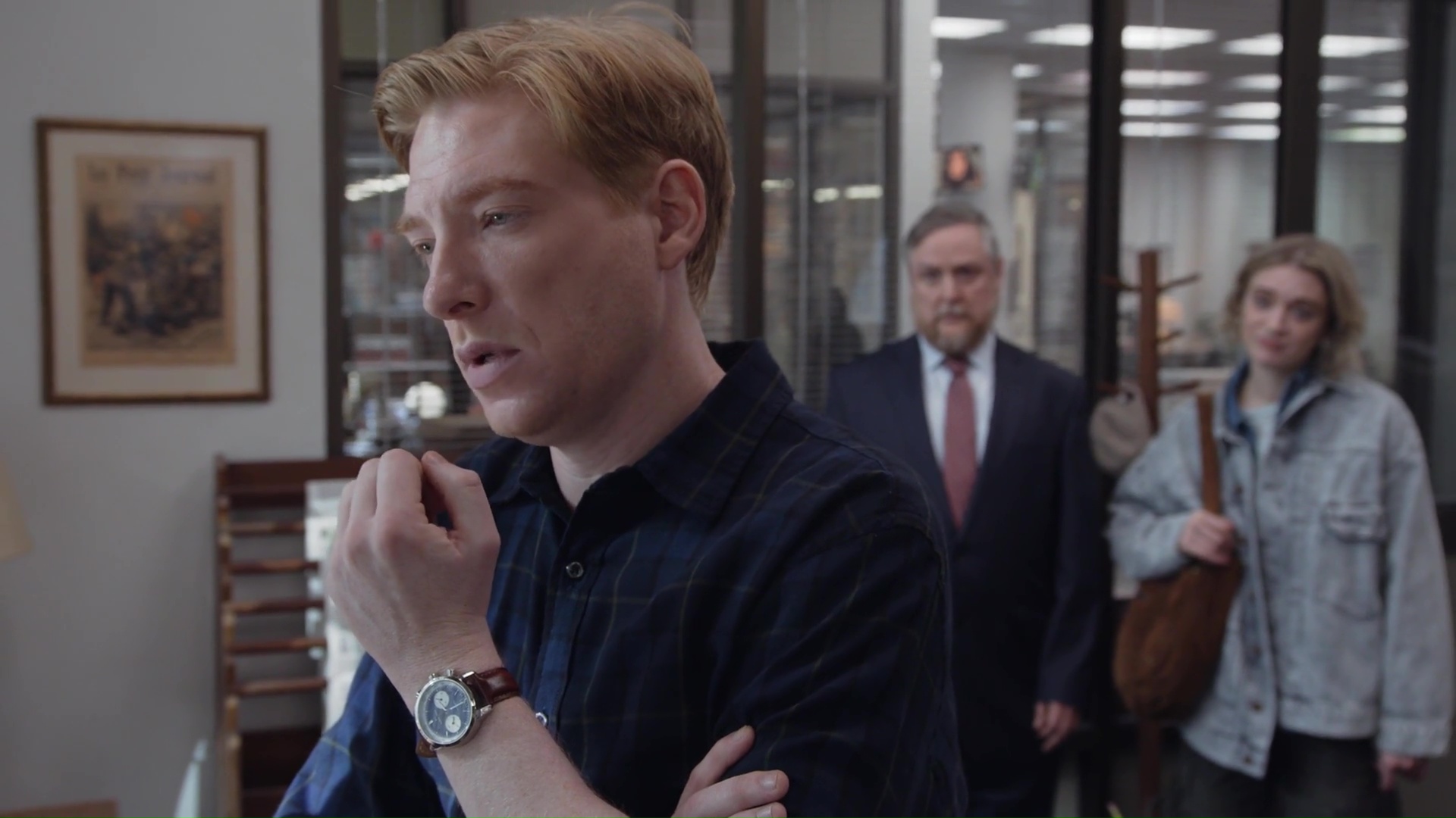 Mare: The paper needs you. Ken: We need the sales. Ned: The paper needs me.